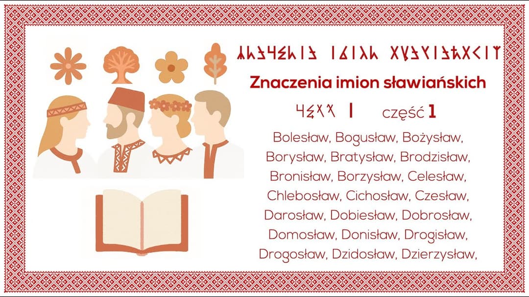 Miniatura nagrania: Znaczenia imion sławiańskich. Część 1 - 🇵🇱 Rozmowy o Języku