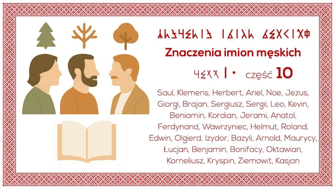 Miniatura nagrania: Znaczenia imion męskich. Część 10 - 🇵🇱 Rozmowy o Języku